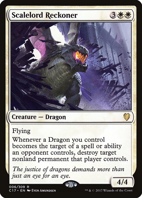 Scalelord Reckoner - Commander 2017 Magic card