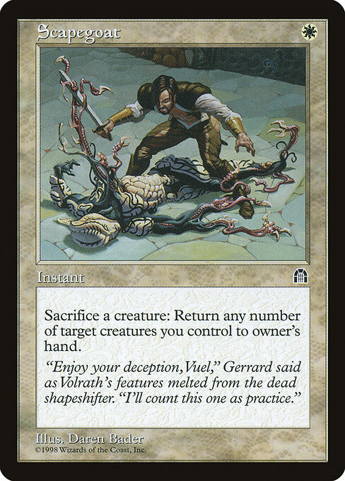 Scapegoat - Stronghold Magic card