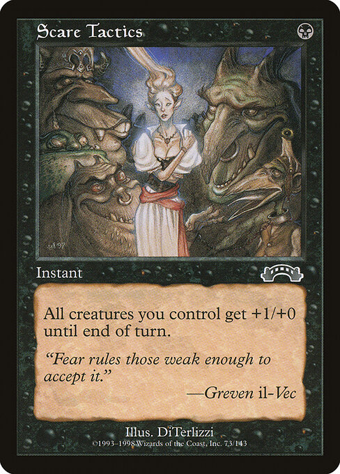 Scare Tactics - Exodus Magic card