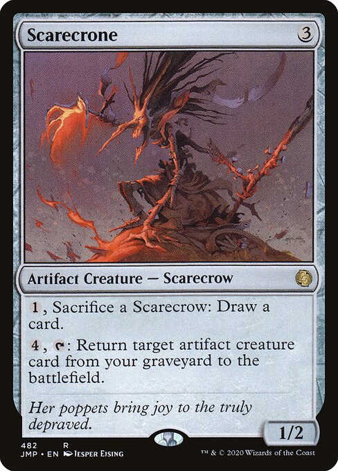 Scarecrone - Jumpstart (#482) - Illustrated by Jesper Ejsing - Magic: The Gathering Card