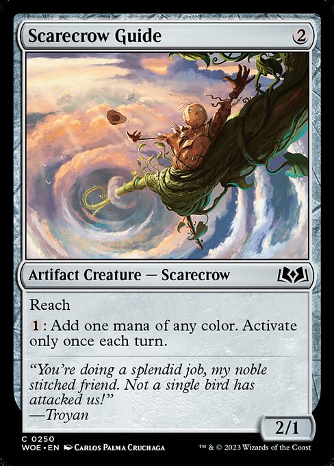 Scarecrow Guide - Wilds of Eldraine Magic card