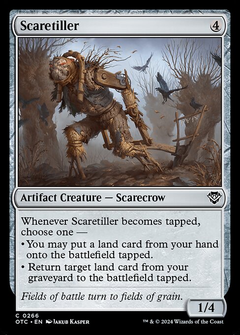 Scaretiller - Outlaws of Thunder Junction Commander Magic card