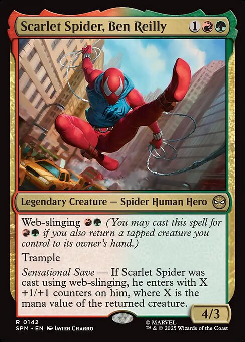 Scarlet Spider, Ben Reilly - Marvel's Spider-Man Magic card