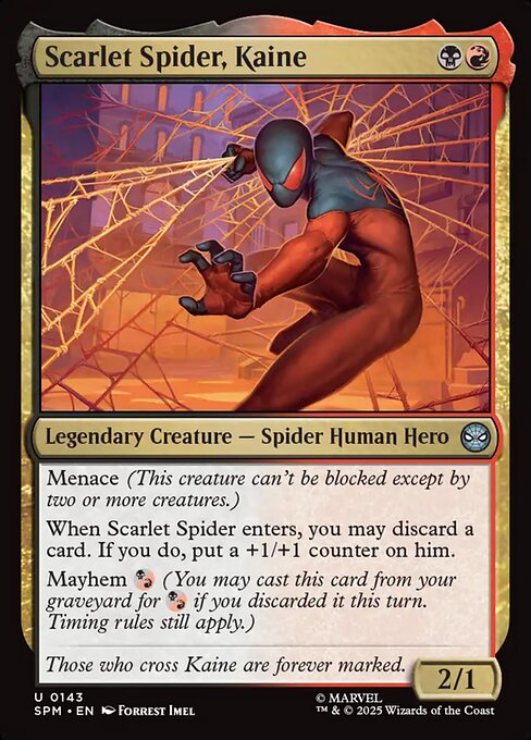 Scarlet Spider, Kaine - Marvel's Spider-Man Magic card