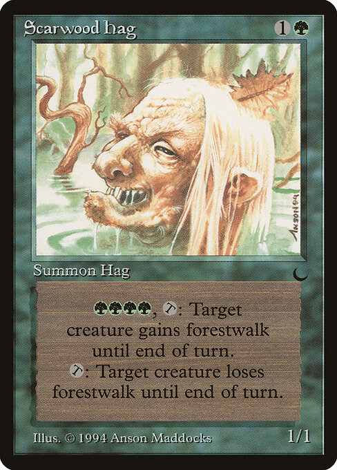 Scarwood Hag - The Dark Magic card