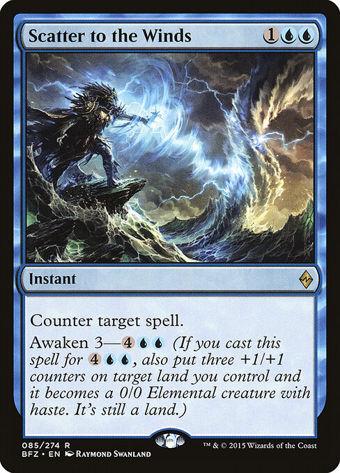 Scatter to the Winds - Battle for Zendikar Magic card