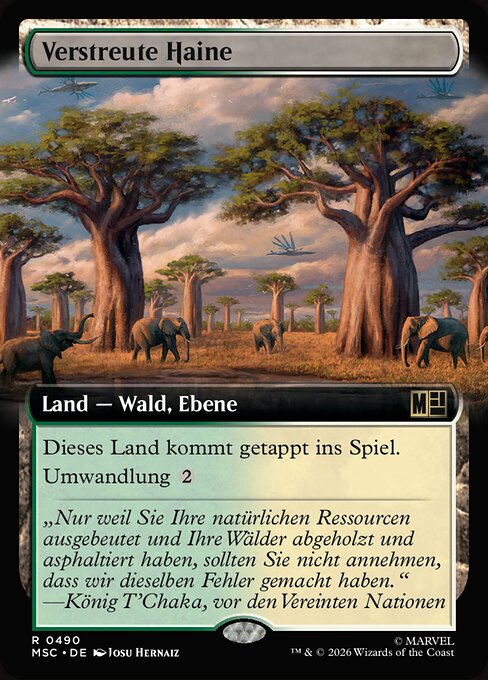 Scattered Groves
