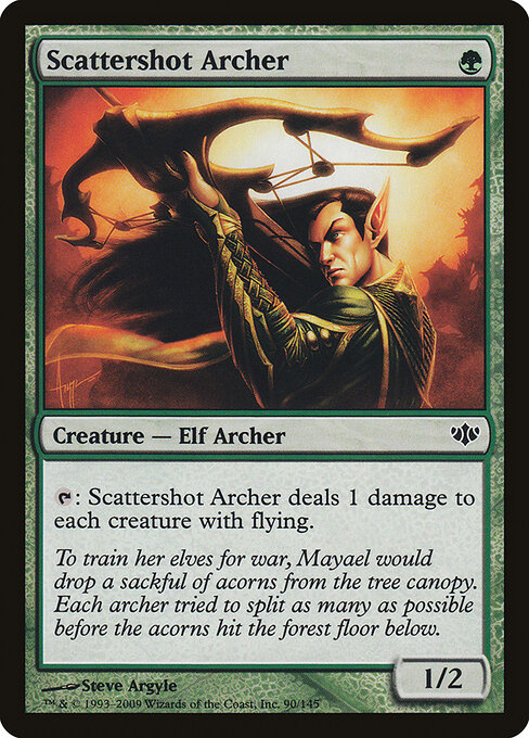 Scattershot Archer - Conflux Magic card