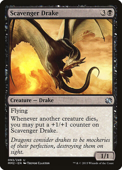 Scavenger Drake - Modern Masters 2015 Magic card