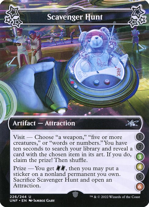 Scavenger Hunt - Unfinity Magic card