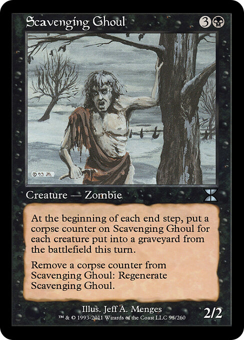 Scavenging Ghoul - Masters Edition IV Magic card