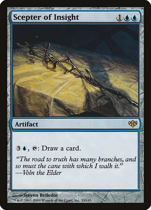 Scepter of Insight - Conflux Magic card