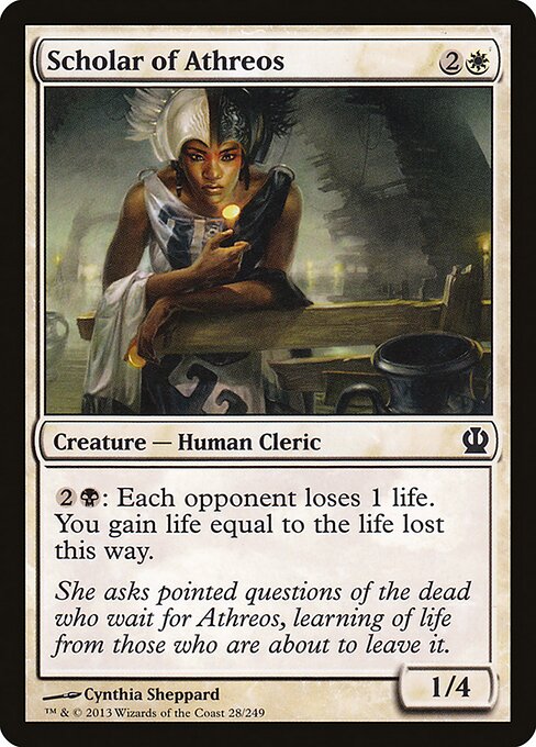 Scholar of Athreos - Theros Magic card