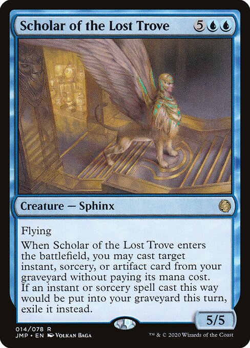 Scholar of the Lost Trove - Jumpstart Magic card