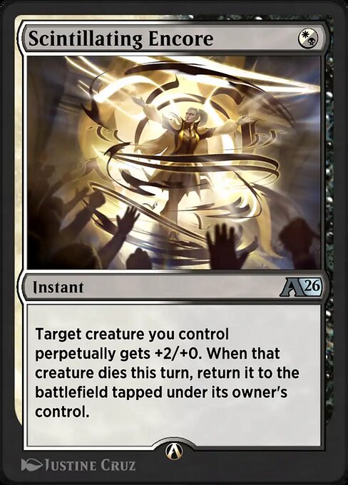 Scintillating Encore - Alchemy: Secrets of Strixhaven Magic card