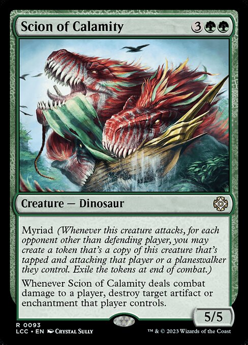 Scion of Calamity - The Lost Caverns of Ixalan Commander Magic card