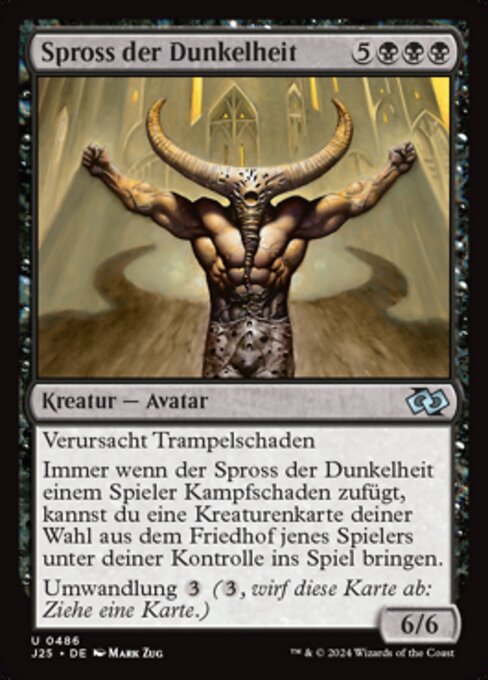 Scion of Darkness - Legions (#79) - Illustrated by Mark Zug - Magic: The Gathering Card