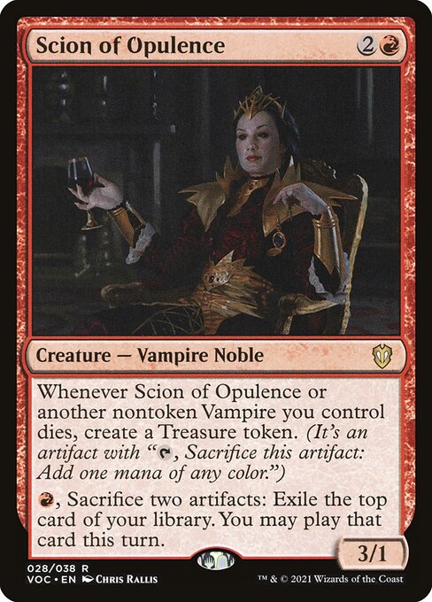 Scion of Opulence - Crimson Vow Commander Magic card