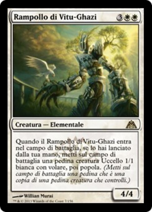 Rampollo di Vitu-Ghazi (Scion of Vitu-Ghazi) - Dragon's Maze (#7) - Illustrated by Willian Murai - Magic: The Gathering Card