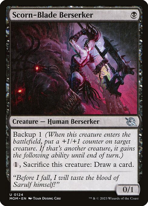 Scorn-Blade Berserker - March of the Machine Magic card