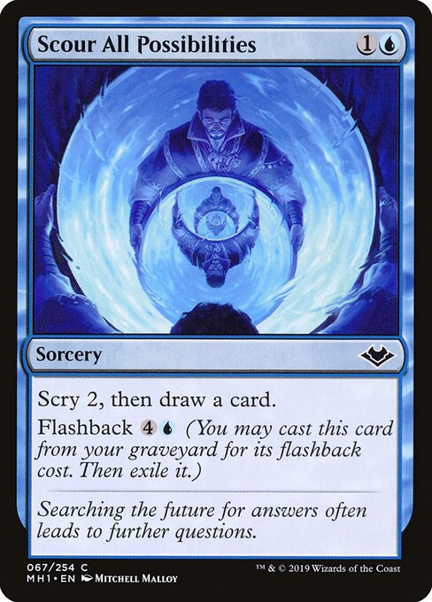 Scour All Possibilities - Modern Horizons Magic card