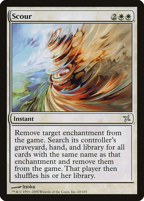 Scour - Betrayers of Kamigawa Magic card