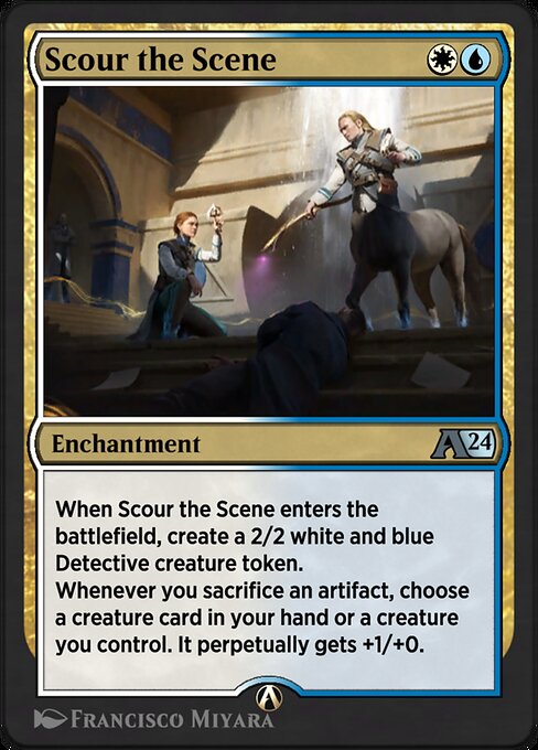 Scour the Scene - Alchemy: Murders at Karlov Manor  Magic card