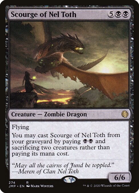 Scourge of Nel Toth - Jumpstart Magic card