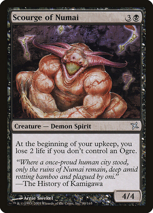 Scourge of Numai - Betrayers of Kamigawa Magic card