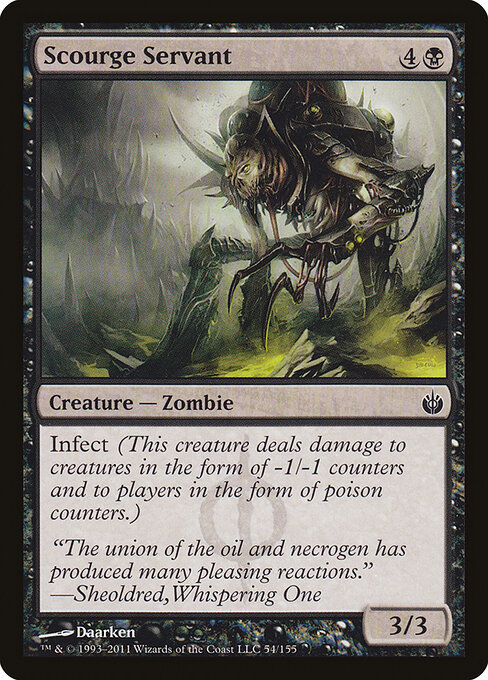 Scourge Servant - Mirrodin Besieged Magic card