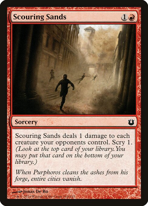 Scouring Sands - Born of the Gods Magic card