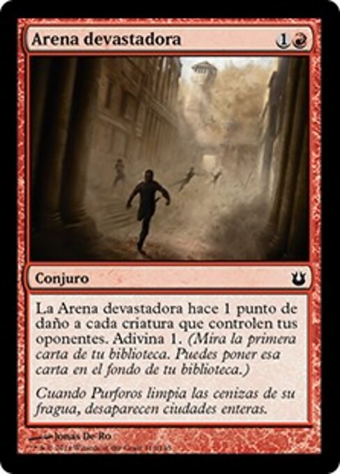 Arena devastadora (Scouring Sands) - Born of the Gods (#110) - Illustrated by Jonas De Ro - Magic: The Gathering Card