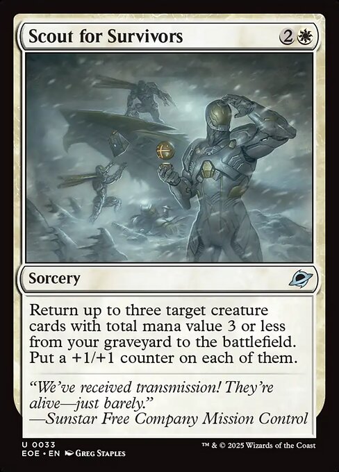 Scout for Survivors - Edge of Eternities Magic card