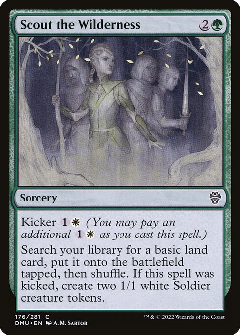 Scout the Wilderness - Dominaria United Magic card