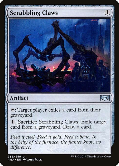Scrabbling Claws - Ravnica Allegiance Magic card