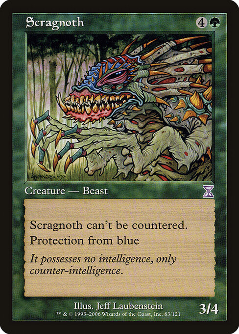 Scragnoth - Time Spiral Timeshifted Magic card