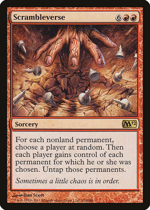 Scrambleverse - Magic 2012 Magic card