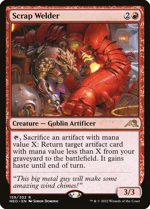Scrap Welder - Kamigawa: Neon Dynasty Magic card