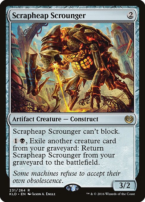 Scrapheap Scrounger - Kaladesh Magic card