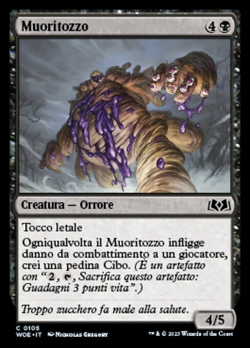 襲クリーム (Scream Puff) - Wilds of Eldraine (#105) - Illustrated by Nicholas Gregory - Magic: The Gathering Card