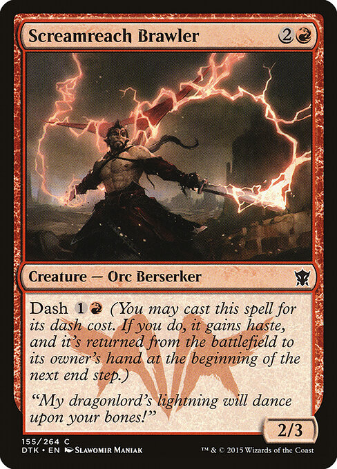 Screamreach Brawler - Dragons of Tarkir Magic card