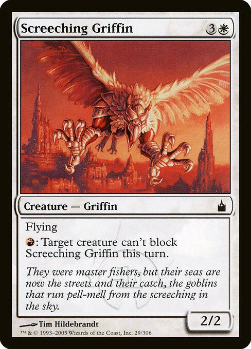 Screeching Griffin - Ravnica: City of Guilds Magic card