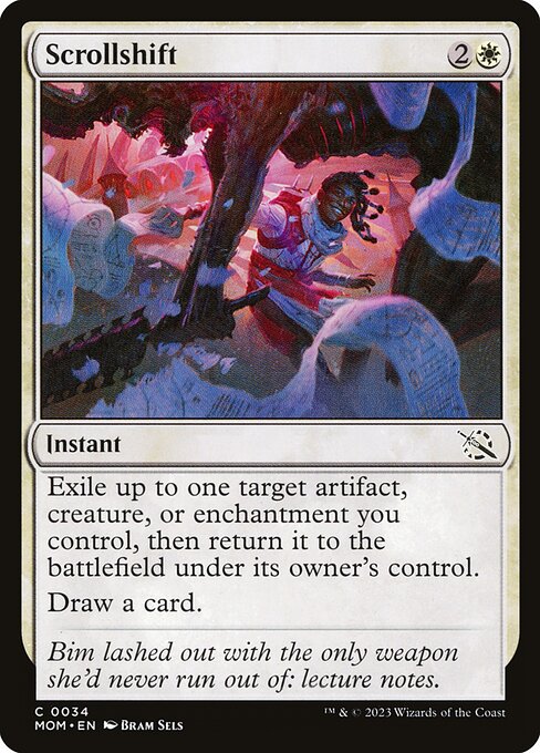 Scrollshift - March of the Machine Magic card