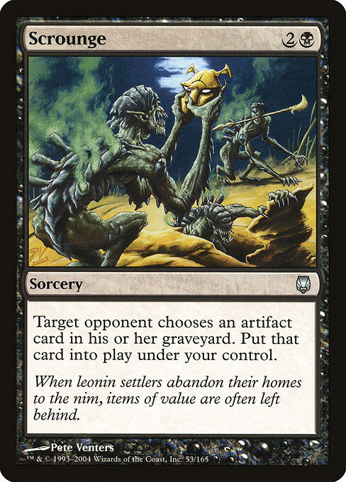 Scrounge - Darksteel Magic card