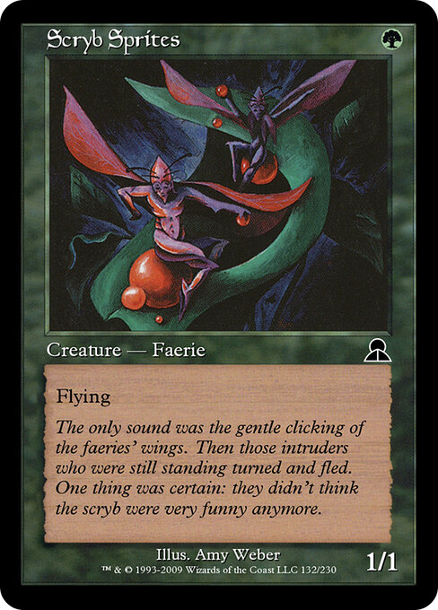 Scryb Sprites - Masters Edition III Magic card