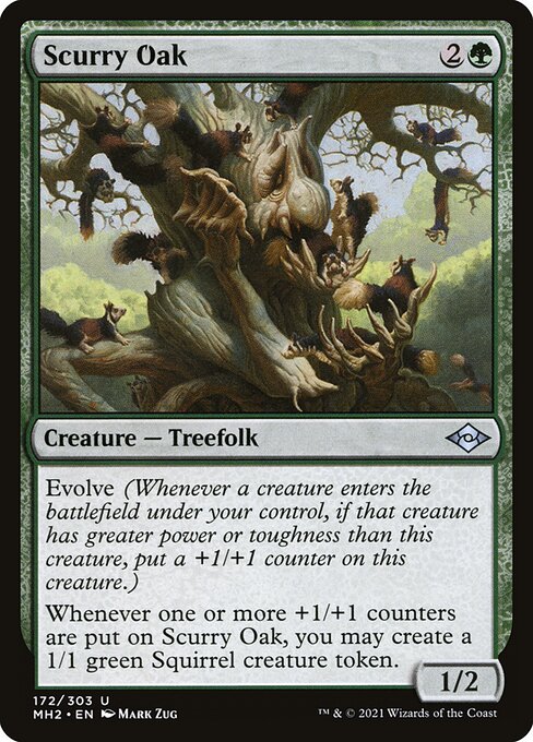 Scurry Oak - Modern Horizons 2 Magic card