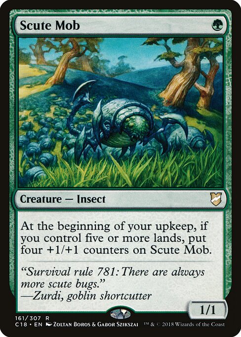 Scute Mob - Commander 2018 Magic card