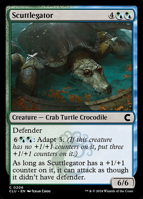 Scuttlegator - Ravnica: Clue Edition Magic card