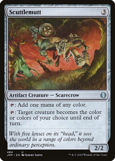Scuttlemutt - Jumpstart (#484) - Illustrated by Jeremy Jarvis - Magic: The Gathering Card