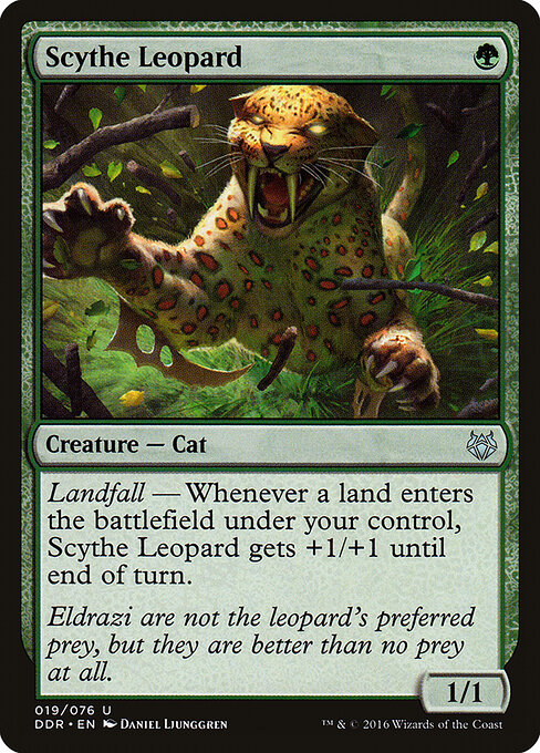 Scythe Leopard - Duel Decks: Nissa vs. Ob Nixilis Magic card